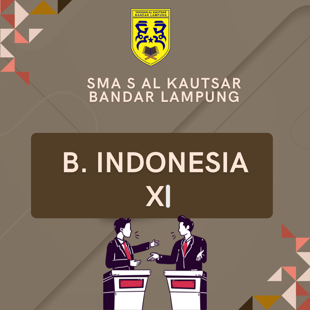 BAHASA INDONESIA XI.10