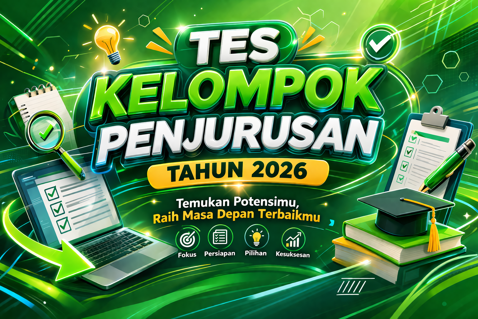 TES KELOMPOK PENJURUSAN SESI 1 TAHUN 2026